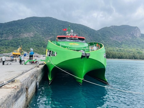 Tàu cao tốc Mai Linh Express dự kiến hoạt động trở lại trên tuyến Cần Thơ – Côn Đảo kể từ ngày 19-2-2022