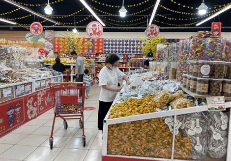 Doanh thu bán lẻ hàng hóa và dịch vụ tiêu dùng tăng nhờ sức mua Tết