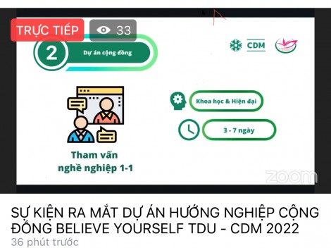 Ra mắt dự án cộng đồng giúp học sinh ĐBSCL chọn ngành nghề phù hợp