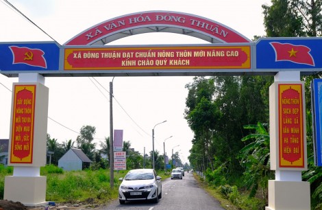 Phấn đấu công nhận thêm 4 xã nông thôn mới nâng cao và 1 xã nông thôn mới kiểu mẫu