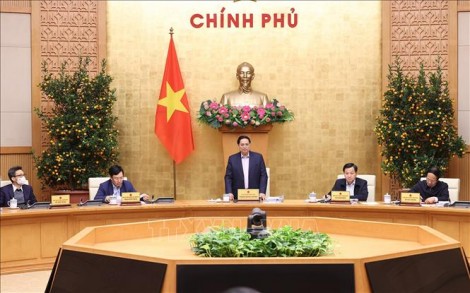 Thủ tướng chủ trì họp chuyên đề xây dựng pháp luật tháng 2/2022