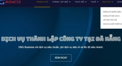 Dịch vụ thành lập công ty tại Đà Nẵng uy tín của DNG Business