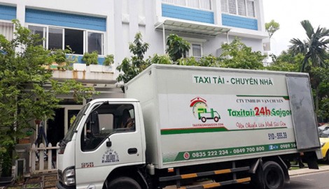 Xe tải chuyển nhà đi tỉnh của Taxi Tải 24H Sài Gòn