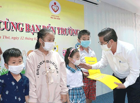 “Tiếp sức” trẻ em yếu thế