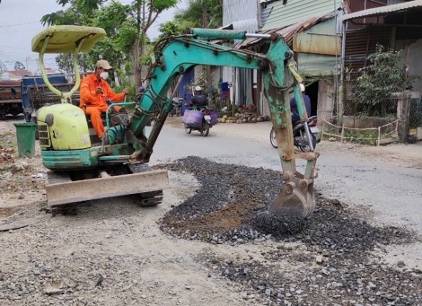 Tập trung duy tu, sửa chữa hệ thống kết cấu hạ tầng giao thông
