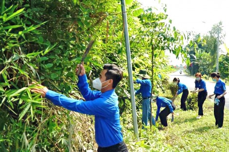Tuổi trẻ Thới Lai thực hiện nhiều công trình, phần việc thiết thực