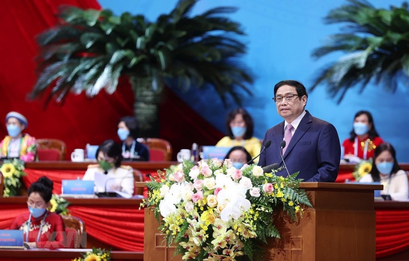 Thủ tướng Phạm Minh Chính: Tiếp tục phát huy tiềm năng, sức sáng tạo của phụ nữ