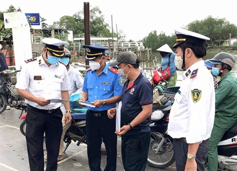 Tăng cường kiểm tra đảm bảo an toàn giao thông tại cảng, bến vận tải hành khách, khách du lịch, bến khách ngang sông