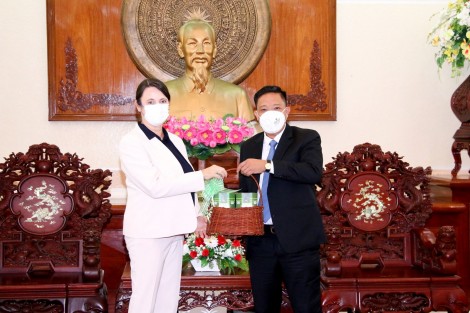 Lãnh đạo thành phố tiếp Tổng Lãnh sự Pháp tại TP Hồ Chí Minh