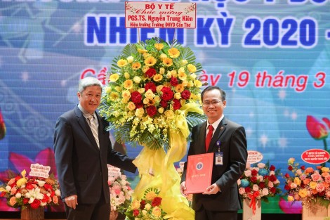 PGS.TS Nguyễn Trung Kiên tiếp tục giữ chức vụ Hiệu trưởng Trường Đại học Y Dược Cần Thơ