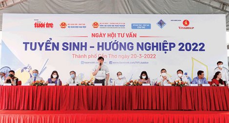 Ngày hội tư vấn tuyển sinh - hướng nghiệp tại Cần Thơ