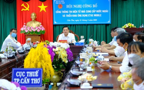 Công bố Cổng thông tin điện tử nhà cung cấp nước ngoài và triển khai ứng dụng eTax Mobile