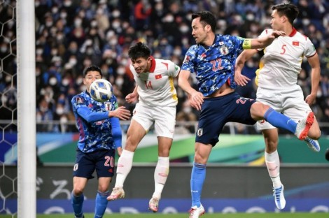 Tuyển Việt Nam hòa Nhật Bản 1-1 ngay trên sân khách