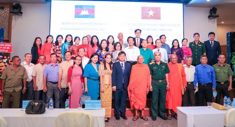 Họp mặt hữu nghị nhân dịp Tết Cổ truyền Chôl Chnăm Thmây năm 2022