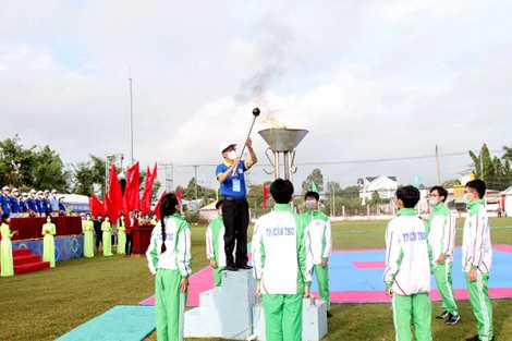 Khai mạc Đại hội Thể dục thể thao quận Thốt Nốt lần thứ IX năm 2022
