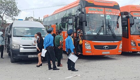 Siết chặt kỷ cương phòng, chống dịch COVID-19 trong hoạt động vận tải tại các bến xe, bãi đỗ xe