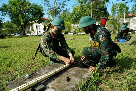 Nâng cao hiệu quả, chất lượng huấn luyện chiến sĩ mới