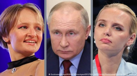 Mỹ trừng phạt 2 “ái nữ” ông Putin