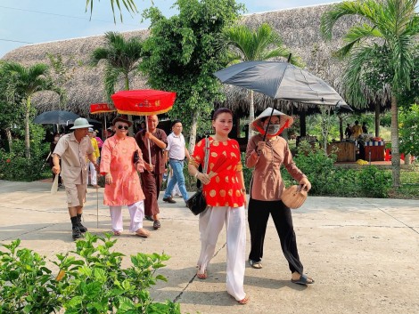 Làng du lịch Mỹ Khánh đón đoàn famtrip phục hồi du lịch
