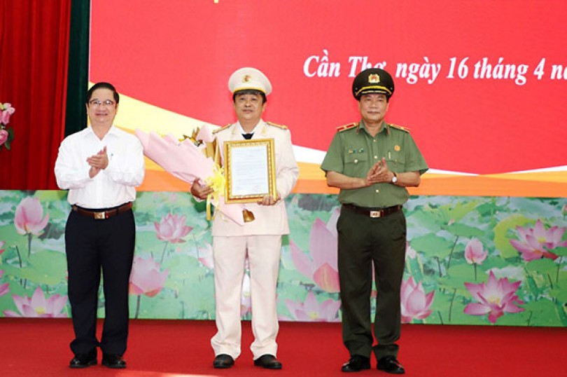 Bổ nhiệm Phó Giám đốc Công an TP Cần Thơ