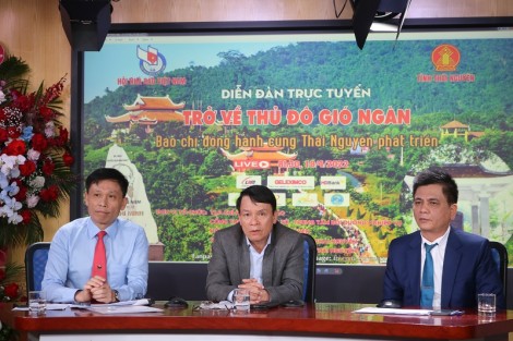 Trở về thủ đô gió ngàn: Báo chí đồng hành cùng Thái Nguyên phát triển