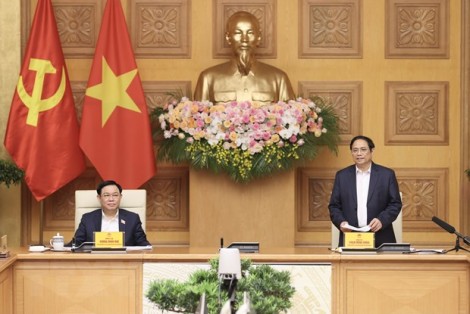 Ban Cán sự Đảng Chính phủ và Đảng đoàn Quốc hội họp về Luật Quy hoạch