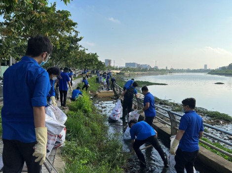 Tuổi trẻ thực hiện nhiều công trình, phần việc vì cộng đồng