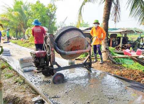 Phát triển kết cấu hạ tầng giao thông, thủy lợi