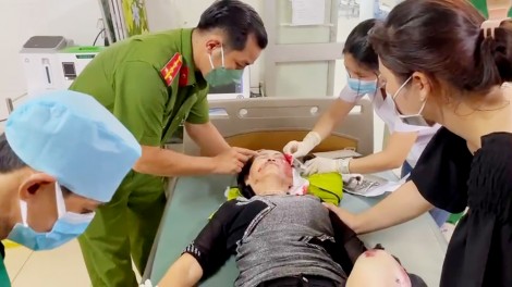 An Giang: Biểu dương 4 cán bộ Công an kịp thời cứu người bị nạn