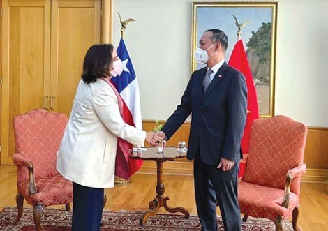 Việt Nam là đối tác quan trọng tại Ðông Nam Á của Chile