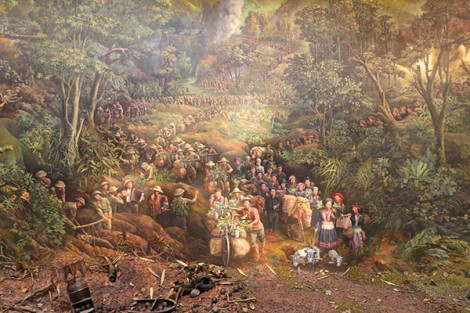 “Sử thi hội họa” về Chiến dịch Ðiện Biên Phủ