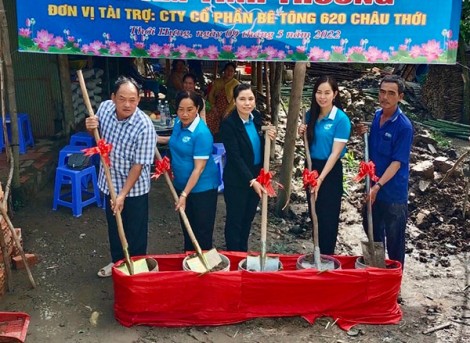 Khởi công xây dựng Mái ấm tình thương
