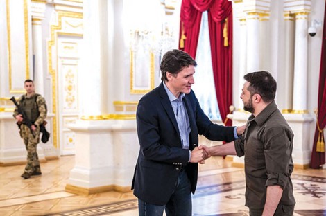 Lãnh đạo phương Tây dồn dập thăm Ukraine