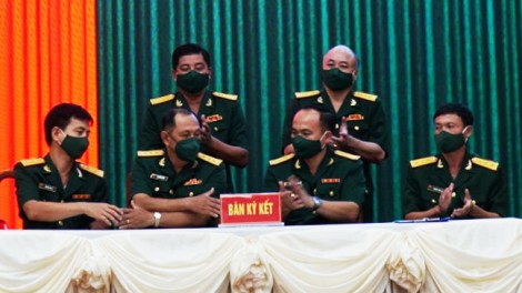 Lực lượng vũ trang thành phố thi đua cao điểm nhân kỷ niệm 75 năm Ngày Thương binh - Liệt sĩ