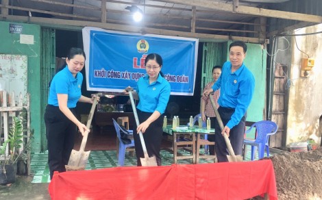 Khởi công xây dựng “Mái ấm Công đoàn”
