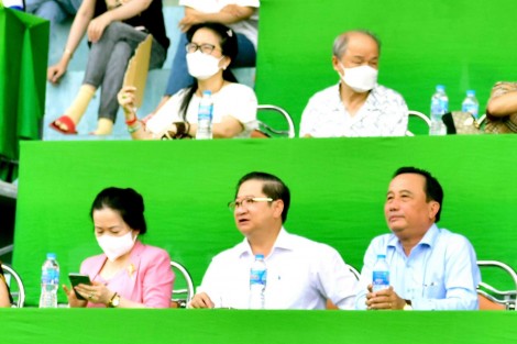 Quang Hải tham gia trận đấu giao hữu thiện nguyện