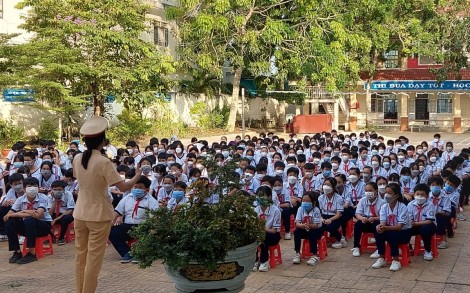 Phối hợp tuyên truyền an toàn giao thông trong trường học