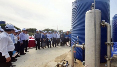 Nước sạch ở đảo Bạch Long Vĩ