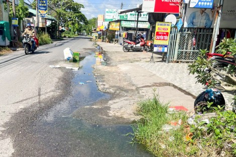 Sớm đầu tư hệ thống cống thoát nước tuyến Lộ Tẻ Ba Se