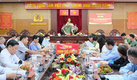 Hội thảo xây dựng công an phường kiểu mẫu về an ninh trật tự, văn minh đô thị
