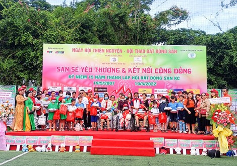 Ngày hội thiện nguyện - hội thao bất động sản KC