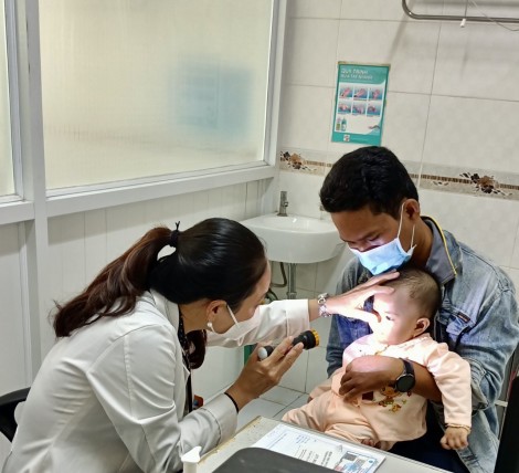 Bệnh tay chân miệng đang gia tăng ở TP Cần Thơ