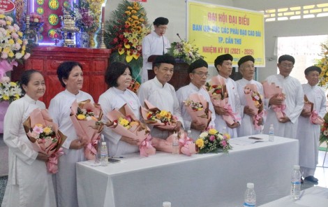 Đại hội đại biểu Ban Qui ước các phái Đạo Cao Đài TP Cần Thơ lần VII