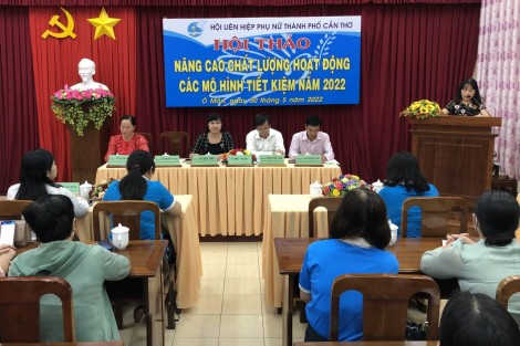 Nâng cao chất lượng hoạt động các mô hình tiết kiệm trong phụ nữ