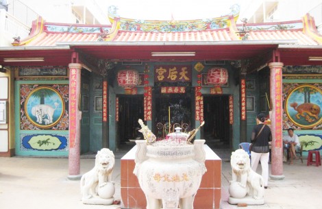 Chùa Bà Mã Châu ở Cà Mau
