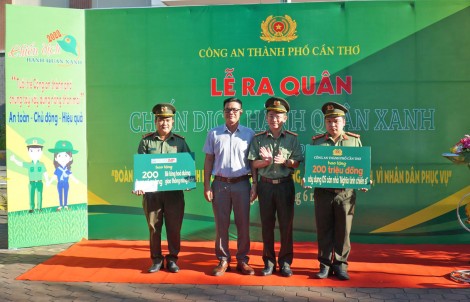 Ra quân thực hiện Chiến dịch Hành quân xanh năm 2022