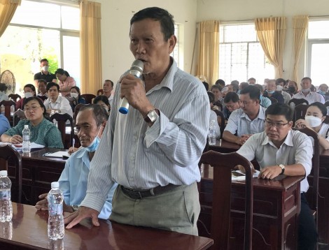 Cử tri quận Cái Răng kiến nghị nhiều vấn đề quan tâm, bức xúc