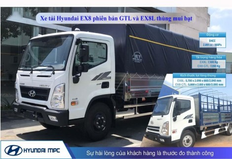 Xe tải Hyundai Mighty EX8L