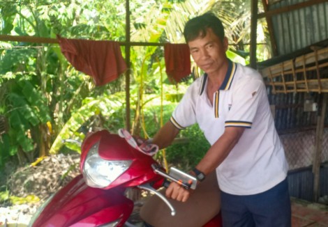 Người Công an ấp nhiệt tình, năng nổ