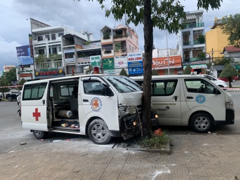 Khống chế đối tượng ngáo đá lái xe cấp cứu gây náo loạn thành phố